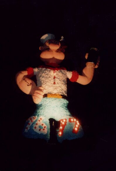 Popeye bei Nacht